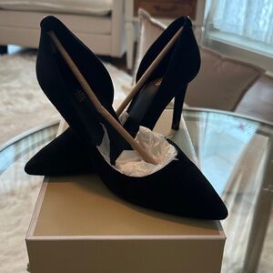 Michael Kors Suede Black Heels